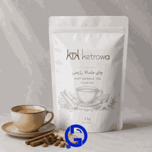چای ماسالا رژیمی بسته 1 کیلوگرمی برند کترووا